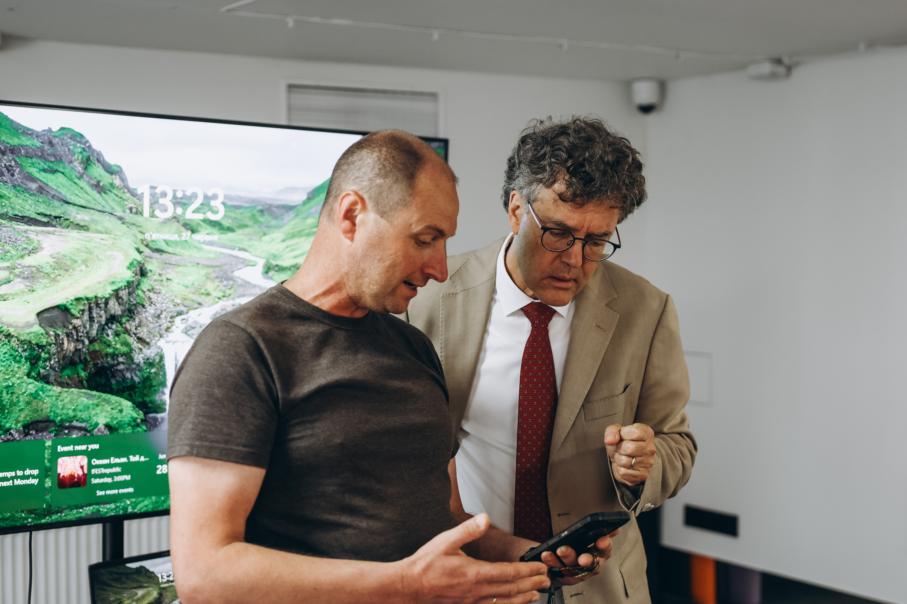 Hands-on training session